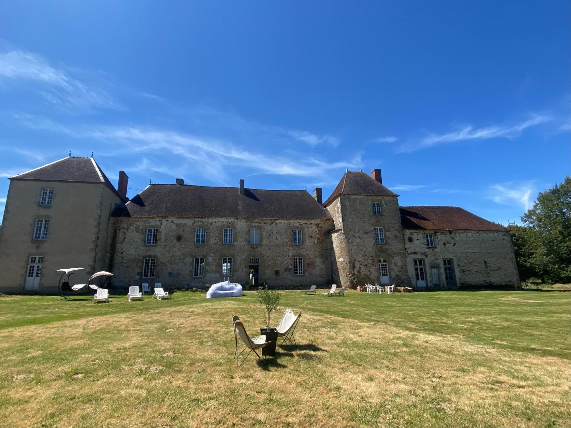 Chateau De Grandsagne Bonnat Exterior photo